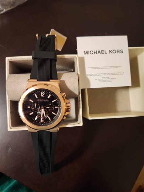 how to put back on michael kors watch|Michael Kors Watch instructions.